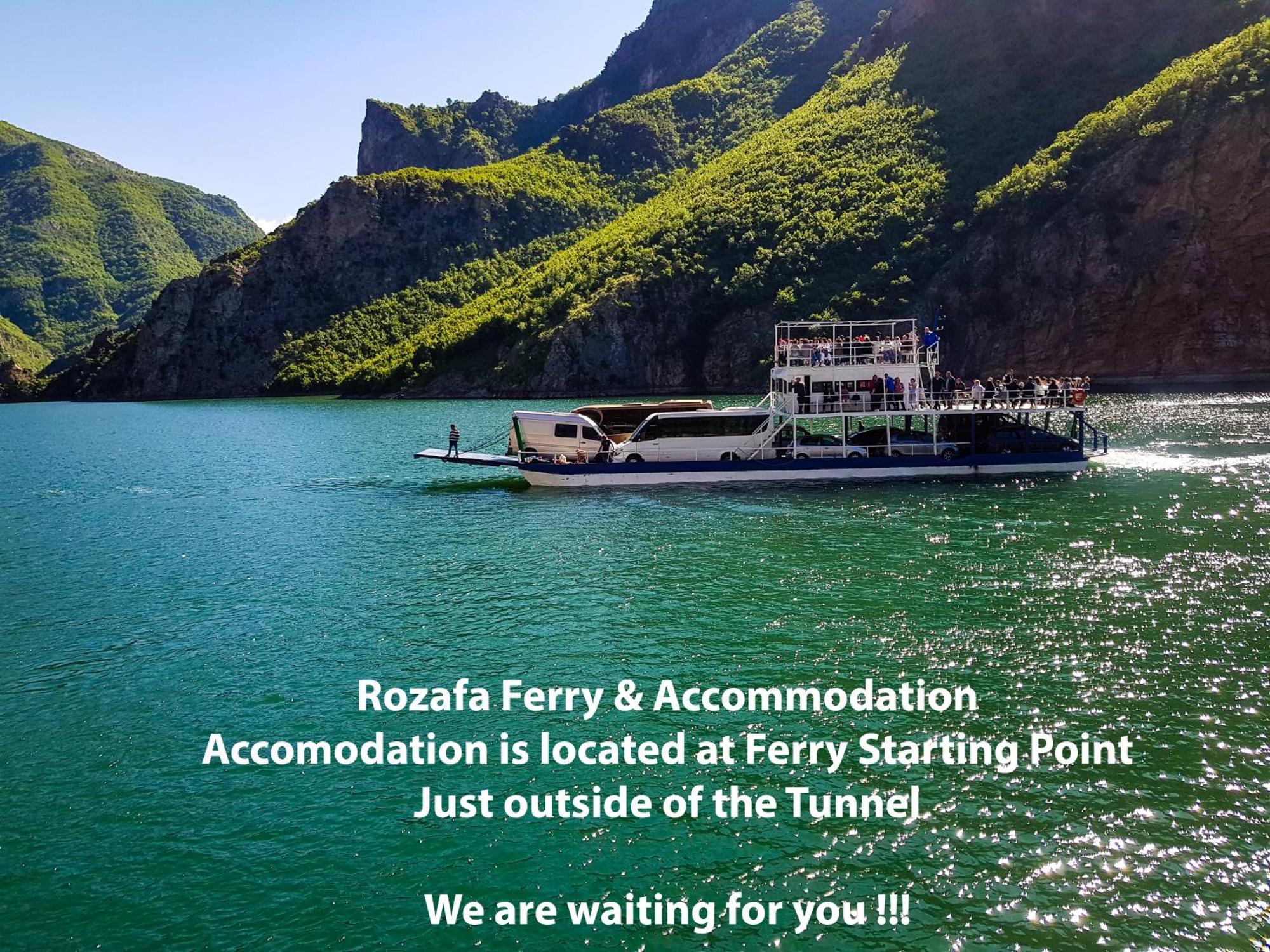 Rozafa Ferry & Accommodation Koman Dış mekan fotoğraf